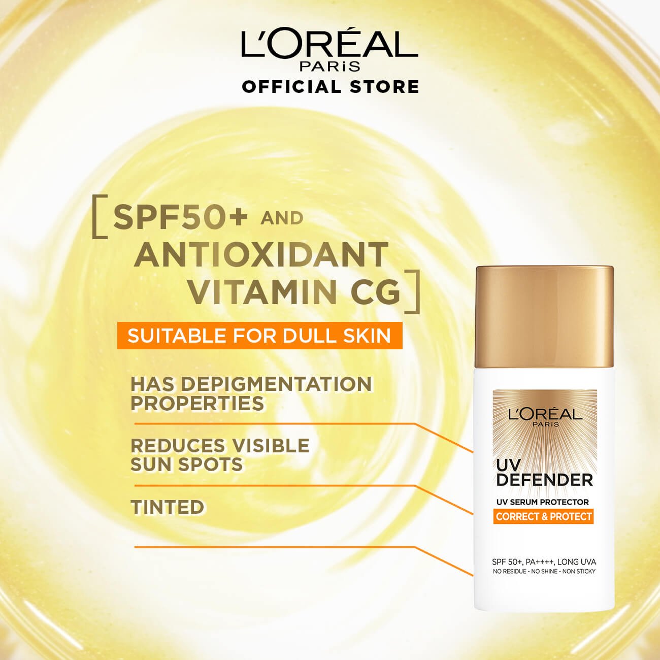 Loreal Paris UV Defender Correct And Protect Packshot 2